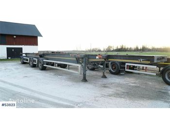 Container transporter/ Swap body semi-trailer Kilafors Trailer Container Chassis: picture 1