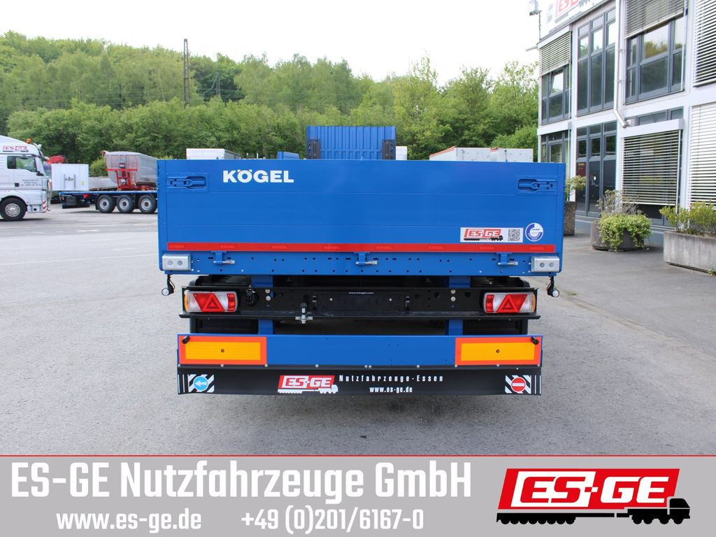 Dropside/ Flatbed semi-trailer Kögel 3-Achs-Multi-Sattelanhänger: picture 9