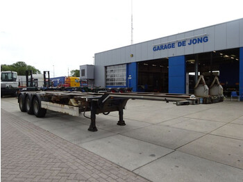 Container transporter/ Swap body semi-trailer Kögel SW24 Container Chassis / 2x Extendable / BPW + Drum: picture 5