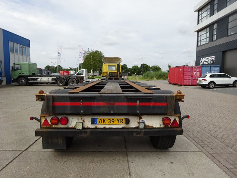 Container transporter/ Swap body semi-trailer Kögel SW24 Container Chassis / 2x Extendable / BPW + Drum: picture 2