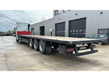 Dropside/ Flatbed semi-trailer Krone SD27 (DRUM BRAKES / FREINS TAMBOURS / BPW axles): picture 4