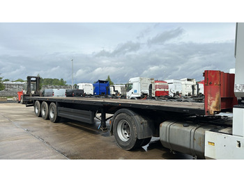 Dropside/ Flatbed semi-trailer Krone SD27 (DRUM BRAKES / FREINS TAMBOURS / BPW axles): picture 3