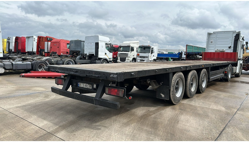 Dropside/ Flatbed semi-trailer Krone SD27 (DRUM BRAKES / FREINS TAMBOURS / BPW axles): picture 2