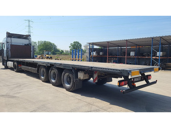 Dropside/ Flatbed semi-trailer Krone SD (DRUM BRAKES / FREINS TAMBOURS / BPW axles): picture 5