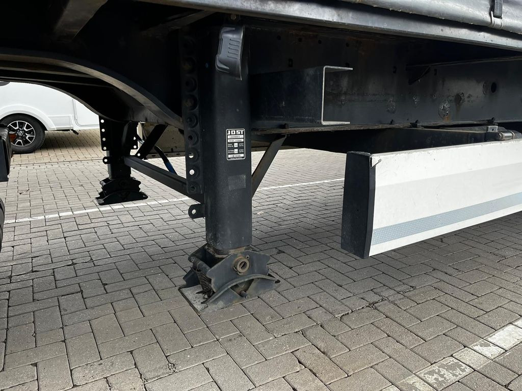 Curtainsider semi-trailer Krone Schiebeplanen Auflieger mit LBW 2.000 kg: picture 8