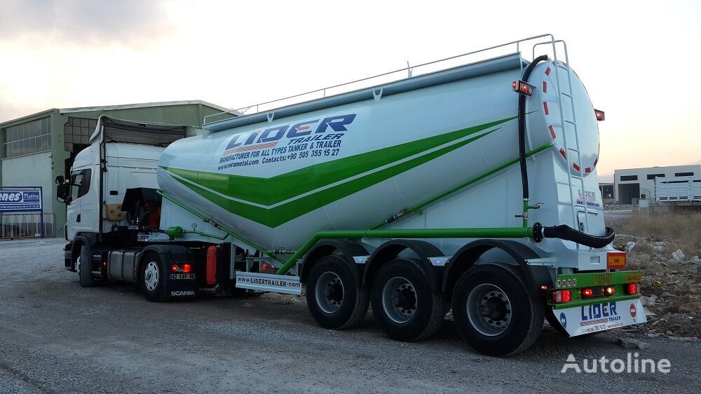 Tank semi-trailer for transportation of cement LIDER 2024 YEAR NEW BULK CEMENT manufacturer co.: picture 18