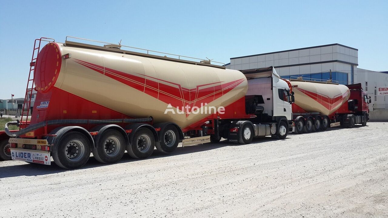 Tank semi-trailer for transportation of cement LIDER 2024 YEAR NEW BULK CEMENT manufacturer co.: picture 4