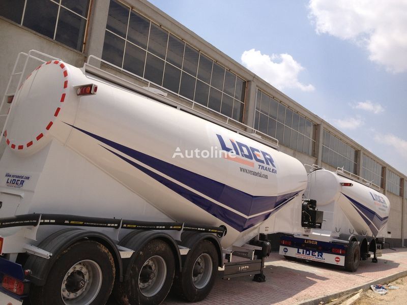 Tank semi-trailer for transportation of cement LIDER 2024 YEAR NEW BULK CEMENT manufacturer co.: picture 13