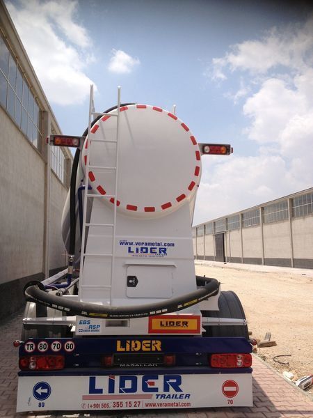 Tank semi-trailer for transportation of cement LIDER 2024 YEAR NEW BULK CEMENT manufacturer co.: picture 6