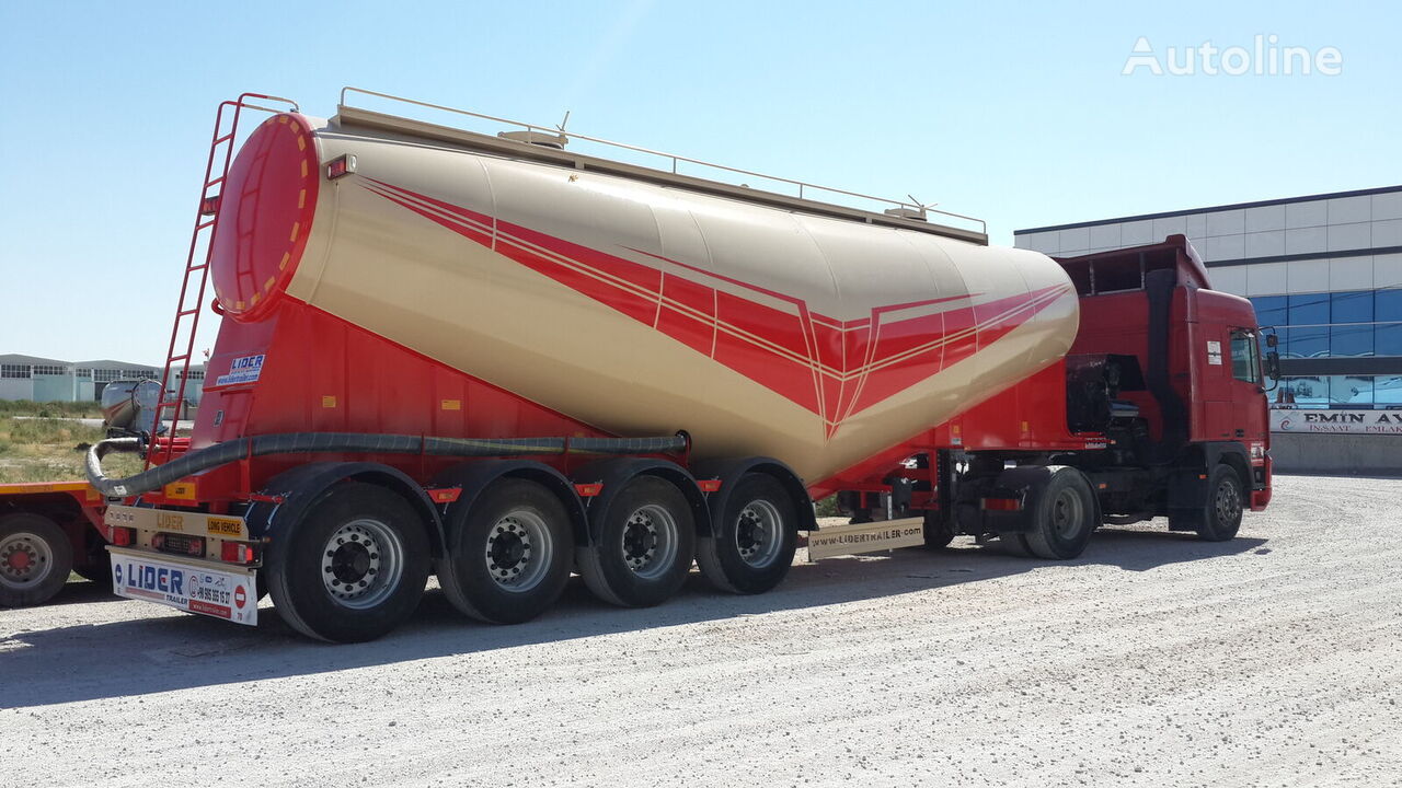 Tank semi-trailer for transportation of cement LIDER 2024 YEAR NEW BULK CEMENT manufacturer co.: picture 2