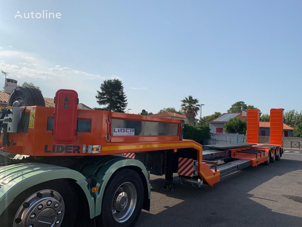 Low loader semi-trailer LIDER 2024 YEAR NEW LOWBED TRAILER FOR SALE (MANUFACTURER COMPANY): picture 4