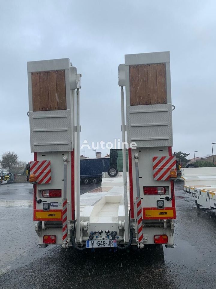 Low loader semi-trailer LIDER 2024 YEAR NEW LOWBED TRAILER FOR SALE (MANUFACTURER COMPANY): picture 8