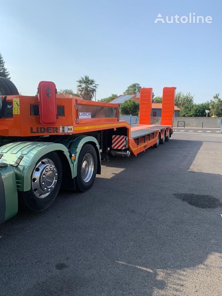 Low loader semi-trailer LIDER 2024 YEAR NEW LOWBED TRAILER FOR SALE (MANUFACTURER COMPANY): picture 6