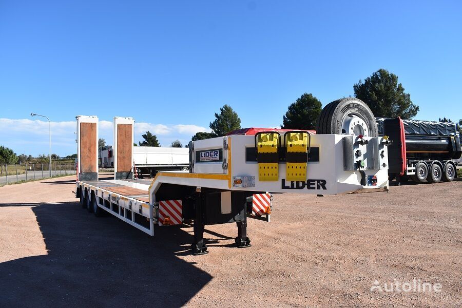 Low loader semi-trailer LIDER 2024 YEAR NEW LOWBED TRAILER FOR SALE (MANUFACTURER COMPANY): picture 13