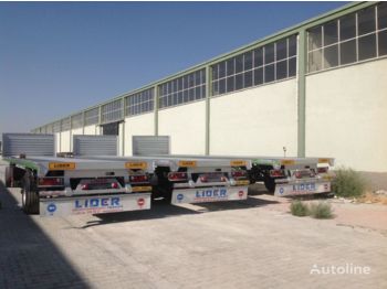 Container transporter/ Swap body semi-trailer for transportation of containers LIDER NEW 2023 MODELS YEAR (MANUFACTURER COMPANY LIDER TRAILER: picture 4