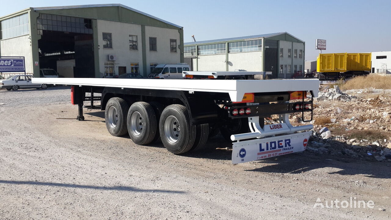 Container transporter/ Swap body semi-trailer for transportation of containers LIDER NEW 2023 MODELS YEAR (MANUFACTURER COMPANY LIDER TRAILER: picture 14