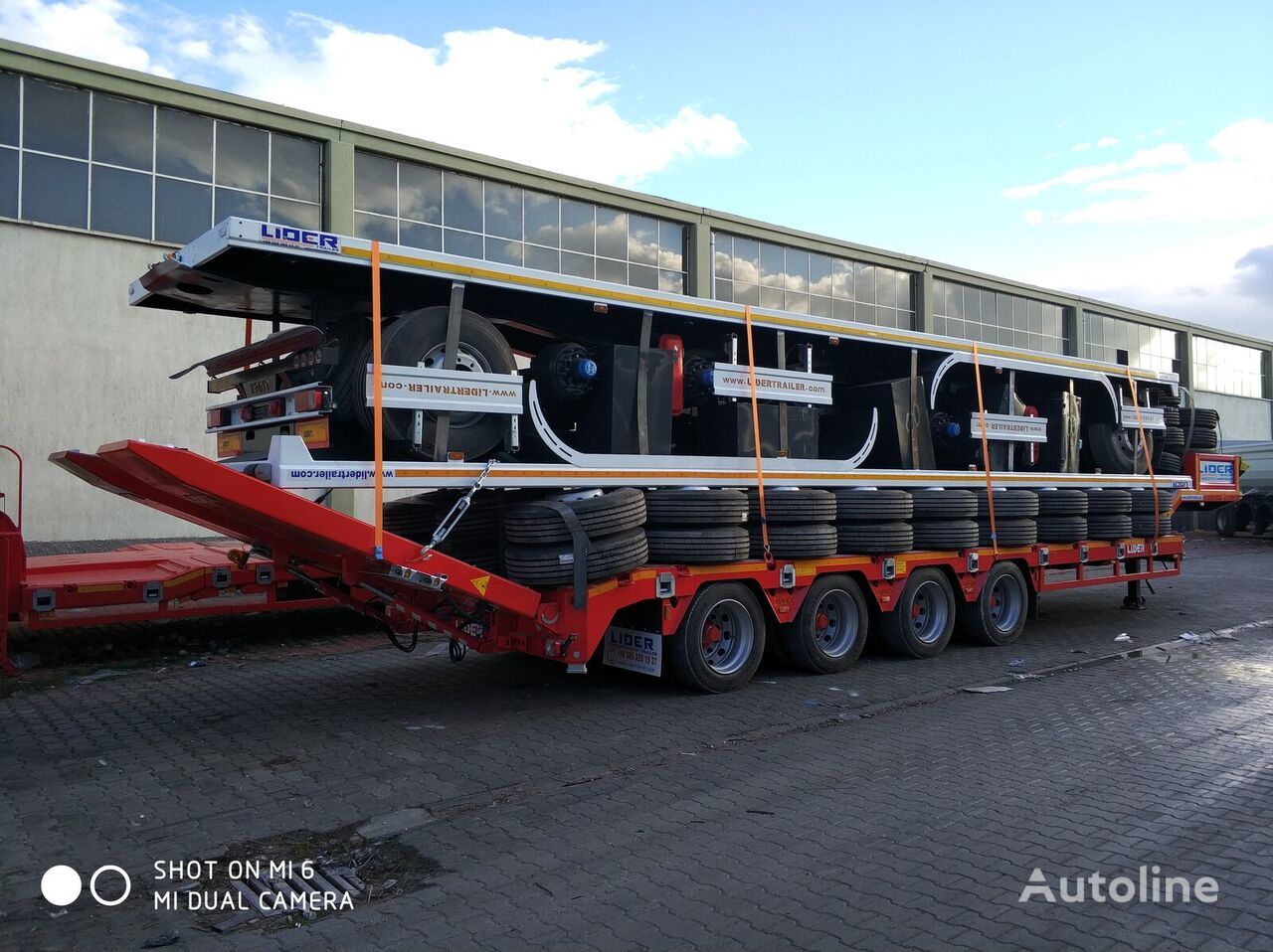 Container transporter/ Swap body semi-trailer for transportation of containers LIDER NEW 2023 MODELS YEAR (MANUFACTURER COMPANY LIDER TRAILER: picture 9