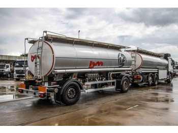 Tank semi-trailer for transportation of chemicals MAYGAR MAGYAR INOX 17.700L-6COMP: picture 1