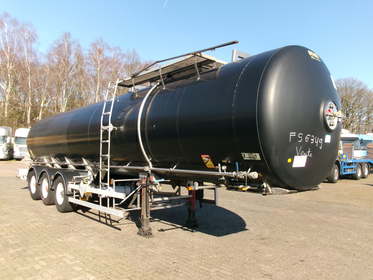 Leasing of Magyar Bitumen tank inox 32 m3 / 1 comp + ADR Magyar Bitumen tank inox 32 m3 / 1 comp + ADR: picture 2