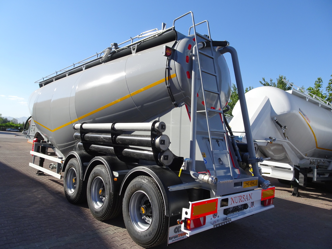 Tank semi-trailer for transportation of cement NURSAN Cement Bulker: picture 10