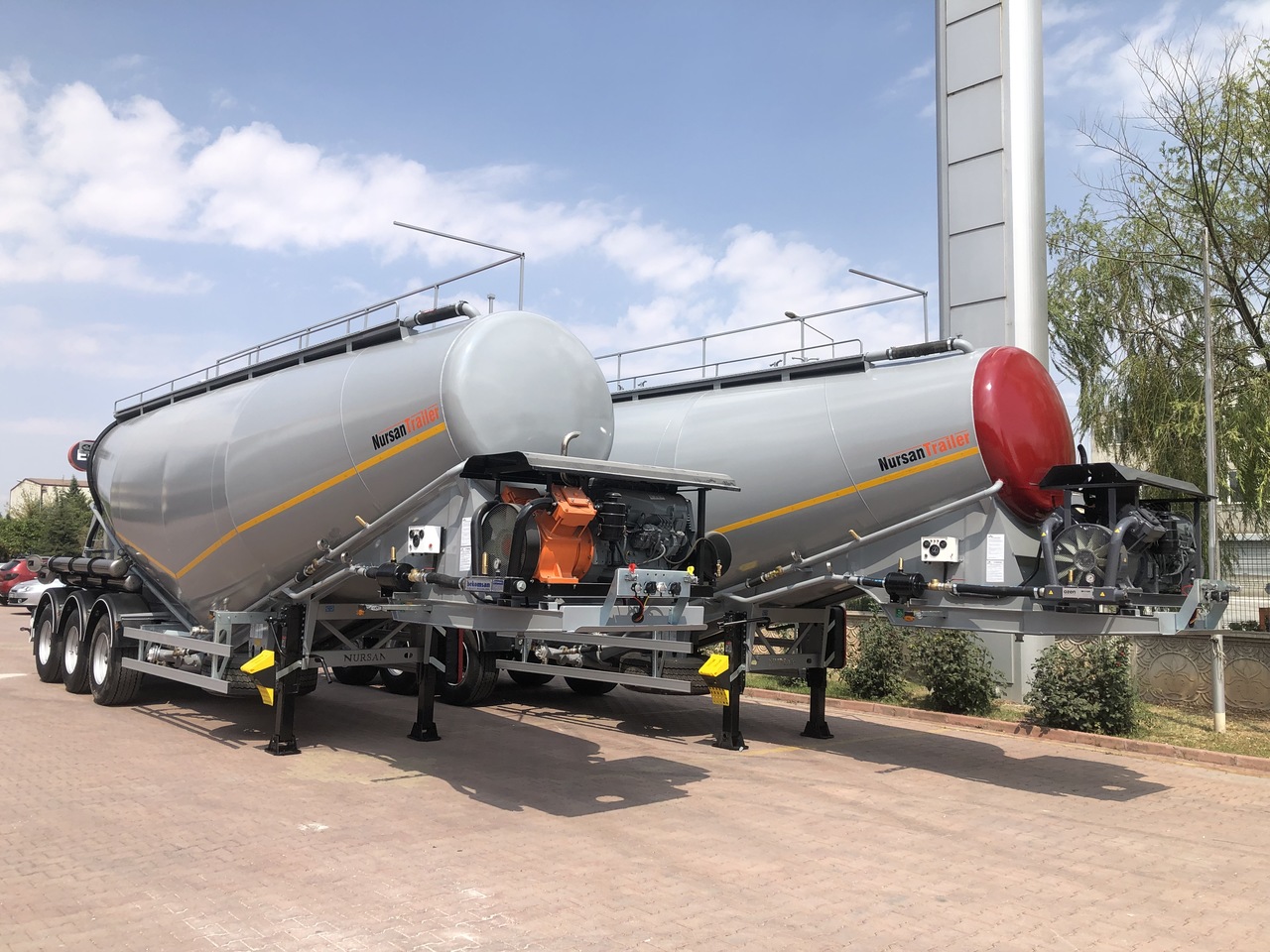 Tank semi-trailer for transportation of cement NURSAN Cement Bulker: picture 11