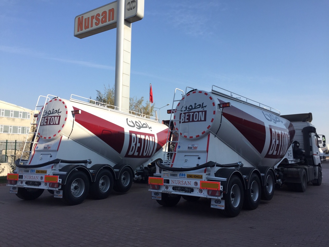 Tank semi-trailer for transportation of cement NURSAN Cement Bulker: picture 18