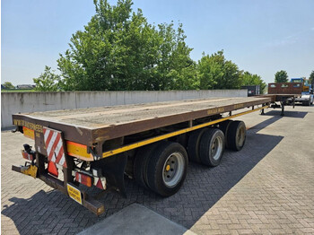Dropside/ Flatbed semi-trailer Nooteboom 7 Meter extendable - Max length 20 meter: picture 4