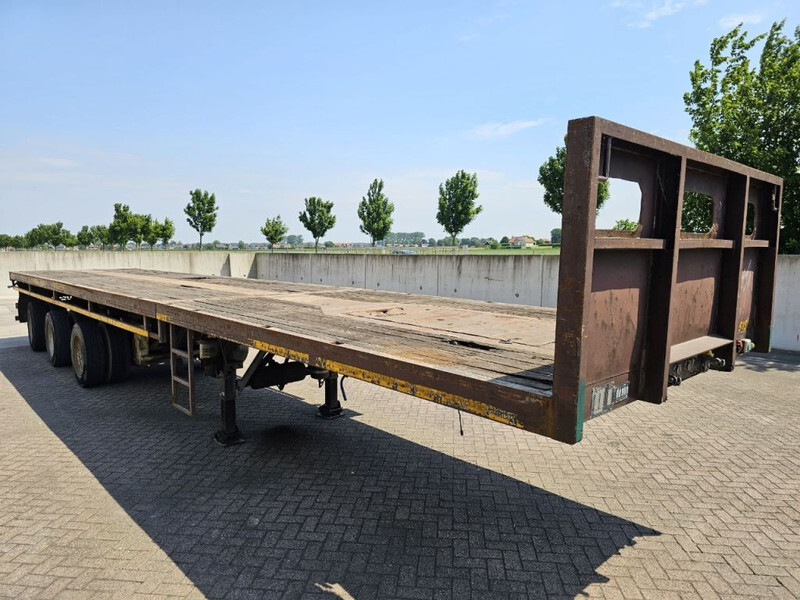 Dropside/ Flatbed semi-trailer Nooteboom 7 Meter extendable - Max length 20 meter: picture 8
