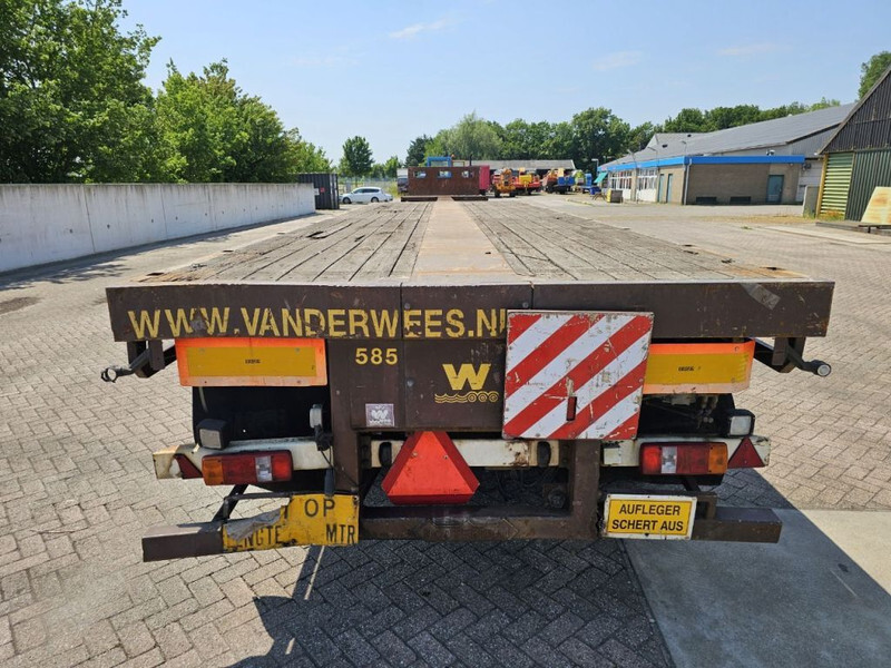 Dropside/ Flatbed semi-trailer Nooteboom 7 Meter extendable - Max length 20 meter: picture 5