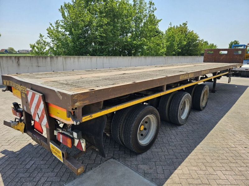 Dropside/ Flatbed semi-trailer Nooteboom 7 Meter extendable - Max length 20 meter: picture 9