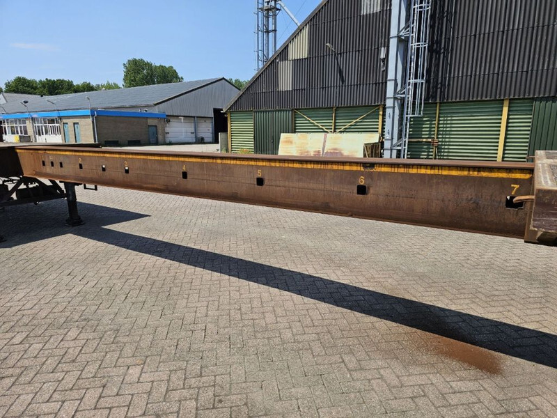 Dropside/ Flatbed semi-trailer Nooteboom 7 Meter extendable - Max length 20 meter: picture 11