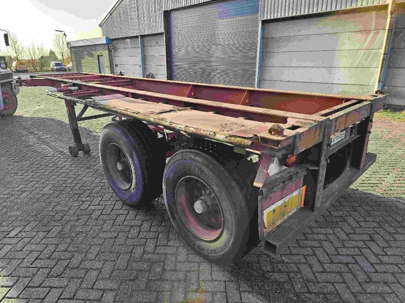 Container transporter/ Swap body semi-trailer Pacton 20FT - BPW - DRUM - Steelspring: picture 8
