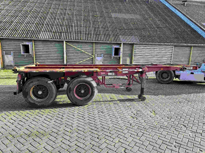 Container transporter/ Swap body semi-trailer Pacton 20FT - BPW - DRUM - Steelspring: picture 4