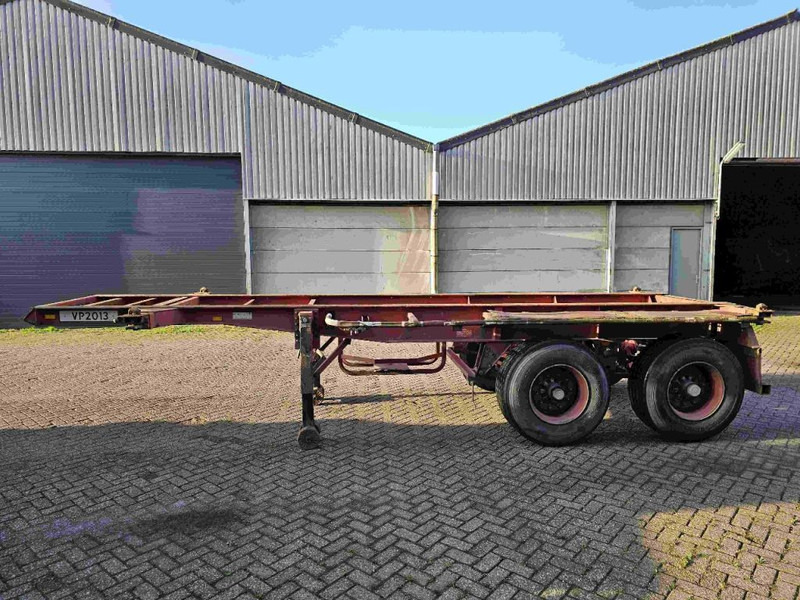 Container transporter/ Swap body semi-trailer Pacton 20FT - BPW - DRUM - Steelspring: picture 9