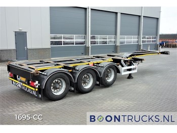 Container transporter/ Swap body semi-trailer Pacton ET3 | 2x20-30-40-45ft HC * MULTICHASSIS * APK 11-2021: picture 1