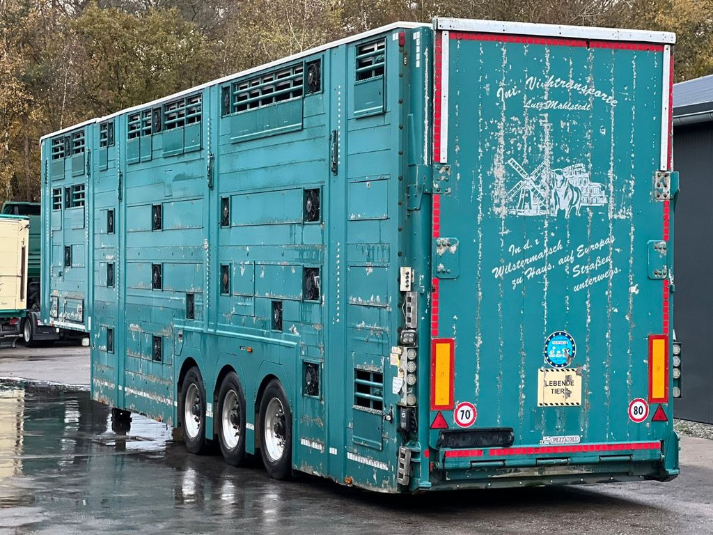 Livestock semi-trailer Pezzaioli 3.Stock Cattle-Cruiser Hals+Tiefbett Typ2: picture 8