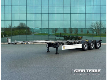 Container transporter/ Swap body semi-trailer Renders 3-AS 3DFCST DISC BRAKES LIFT AXLE TOP CONDITION HOLLAND TRAILER: picture 4