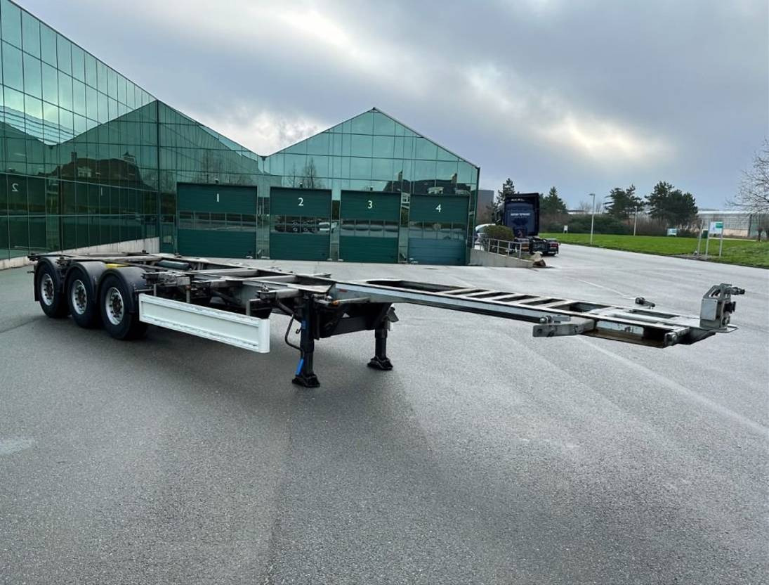 Container transporter/ Swap body semi-trailer Renders 3-AS 3DFCST DISC BRAKES LIFT AXLE TOP CONDITION HOLLAND TRAILER: picture 2