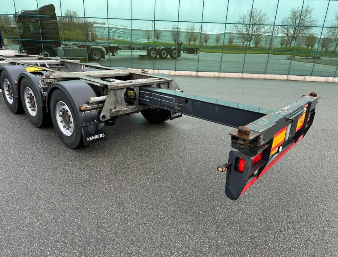 Container transporter/ Swap body semi-trailer Renders 3-AS 3DFCST DISC BRAKES LIFT AXLE TOP CONDITION HOLLAND TRAILER: picture 5
