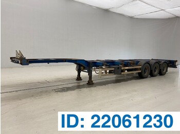 Container transporter/ Swap body semi-trailer Renders Polyvalent skelet 20-30-40-45 ft: picture 1