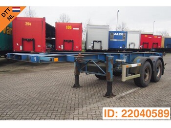 Container transporter/ Swap body semi-trailer Renders Skelet 20 ft: picture 1