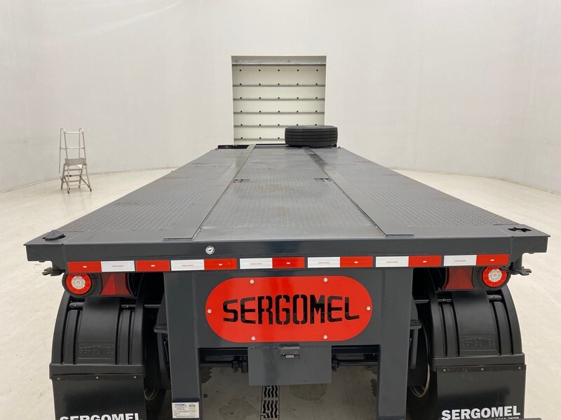 Container transporter/ Swap body semi-trailer SERGOMEL Chassis/Plateau 20FT - NEW: picture 11