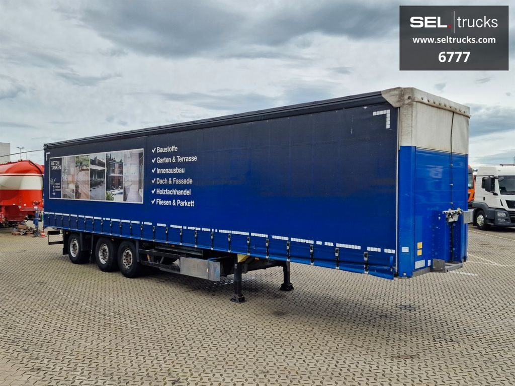 Curtainsider semi-trailer Schmitz Cargobull EDSCHA / Roof Safety Air Bag / Lenk-Liftachse: picture 3