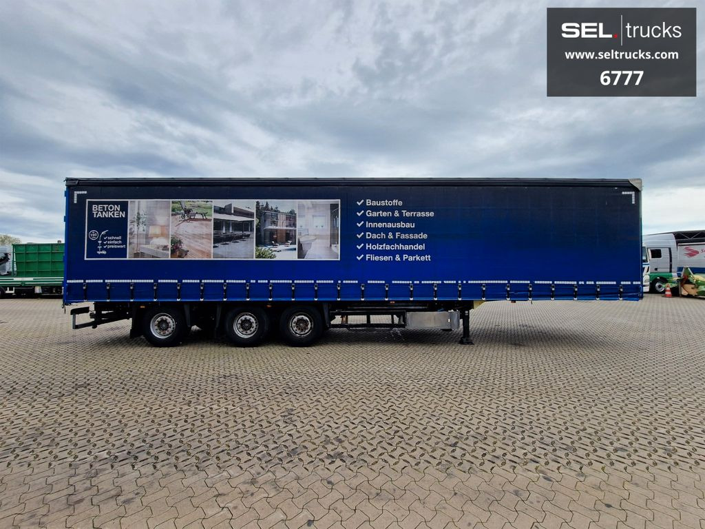 Curtainsider semi-trailer Schmitz Cargobull EDSCHA / Roof Safety Air Bag / Lenk-Liftachse: picture 4