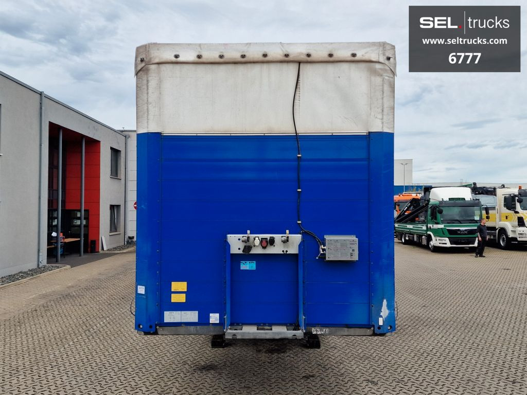 Curtainsider semi-trailer Schmitz Cargobull EDSCHA / Roof Safety Air Bag / Lenk-Liftachse: picture 2