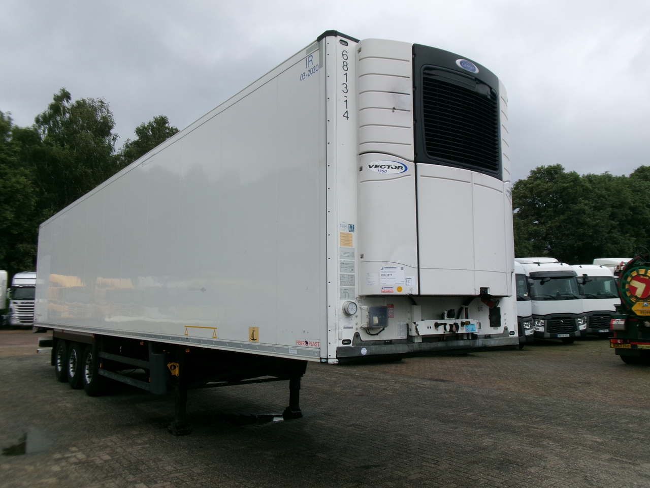 Refrigerator semi-trailer Schmitz Cargobull Frigo trailer + Carrier Vector 1350: picture 2