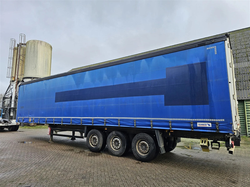 Curtainsider semi-trailer Schmitz Cargobull SCB - Lifting roof - sliding roof - Galvanised chassis: picture 8
