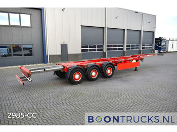 Container transporter/ Swap body semi-trailer Schmitz Cargobull SGF*S3 | 2x20-30-40-45ft HC * DISC BRAKES * LIFT AXLE * 2x EXTENDABLE  * NL TRAILER * APK 08-2024: picture 2