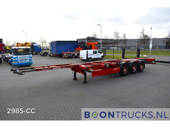 Container transporter/ Swap body semi-trailer Schmitz Cargobull SGF*S3 | 2x20-30-40-45ft HC * DISC BRAKES * LIFT AXLE * 2x EXTENDABLE  * NL TRAILER * APK 08-2024: picture 5