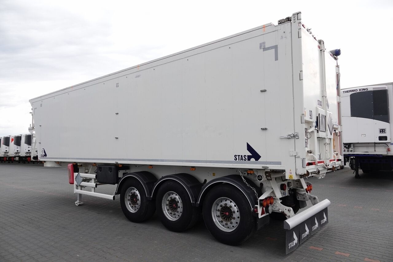 Tipper semi-trailer Stas WYWROTKA 52 m3 / WAGA : 5 800 KG / 2017 ROK / SAF / KLAPO-DRZWI: picture 4
